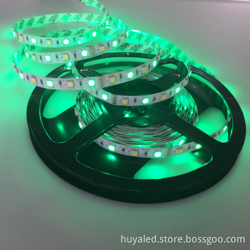 Factory Direct SMD 5050 RGB+W 72 LEDs/m DC24V LED Light Strip